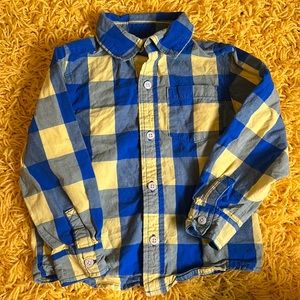 Crazy 8 button down boys shirt 3T